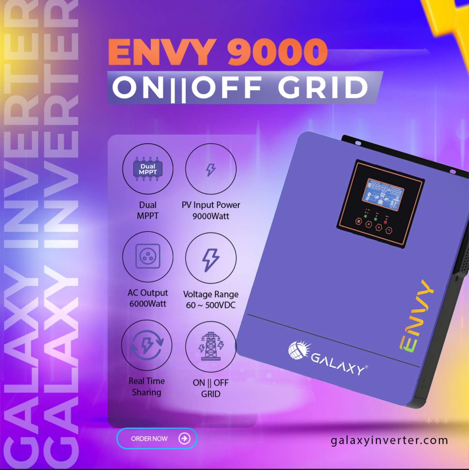 Galaxy Envy PV9000 (6kW)